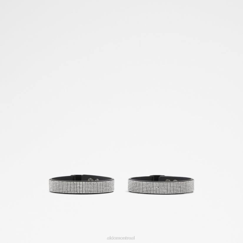 Aldo france VD8R4151 Aldo accessoire de chaussure haebeth multi mode noir-argent