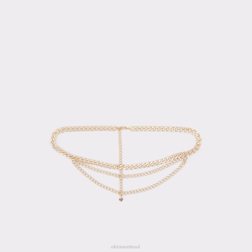 Aldo footwear VD8R10484 Aldo ceinture nendacan dorée à la mode