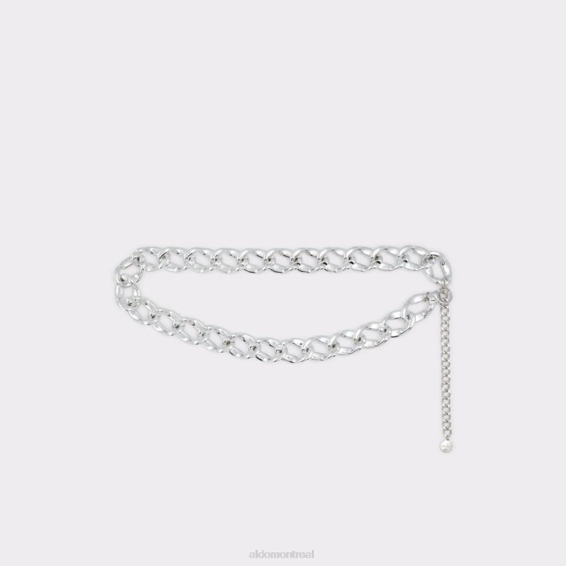 Aldo footwear VD8R4234 Aldo ceinture argentée à la mode