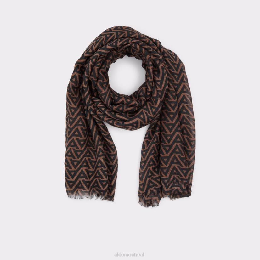 Aldo france VD8R3956 Aldo crerra foulard décoratif mode marron
