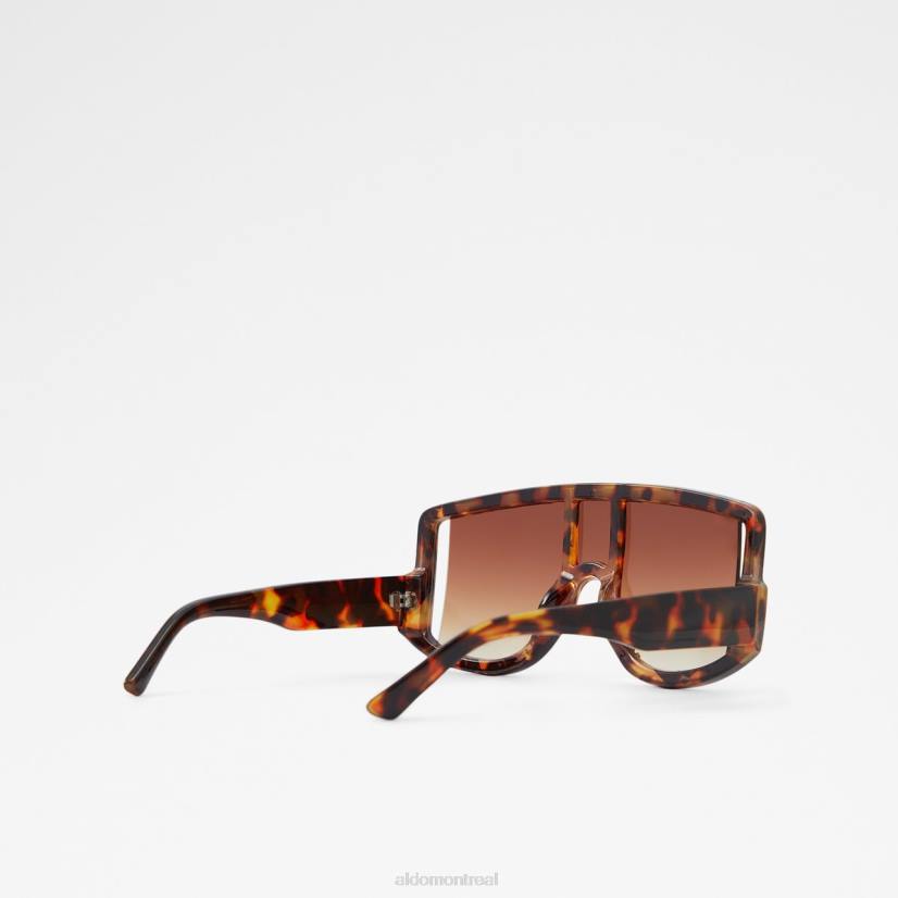 Aldo footwear VD8R10524 Aldo marron javabriclya bouclier lunettes de soleil mode