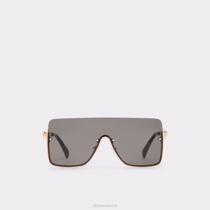 Aldo footwear VD8R4279 Aldo lunettes de soleil bouclier adigodda multi mode noir-or