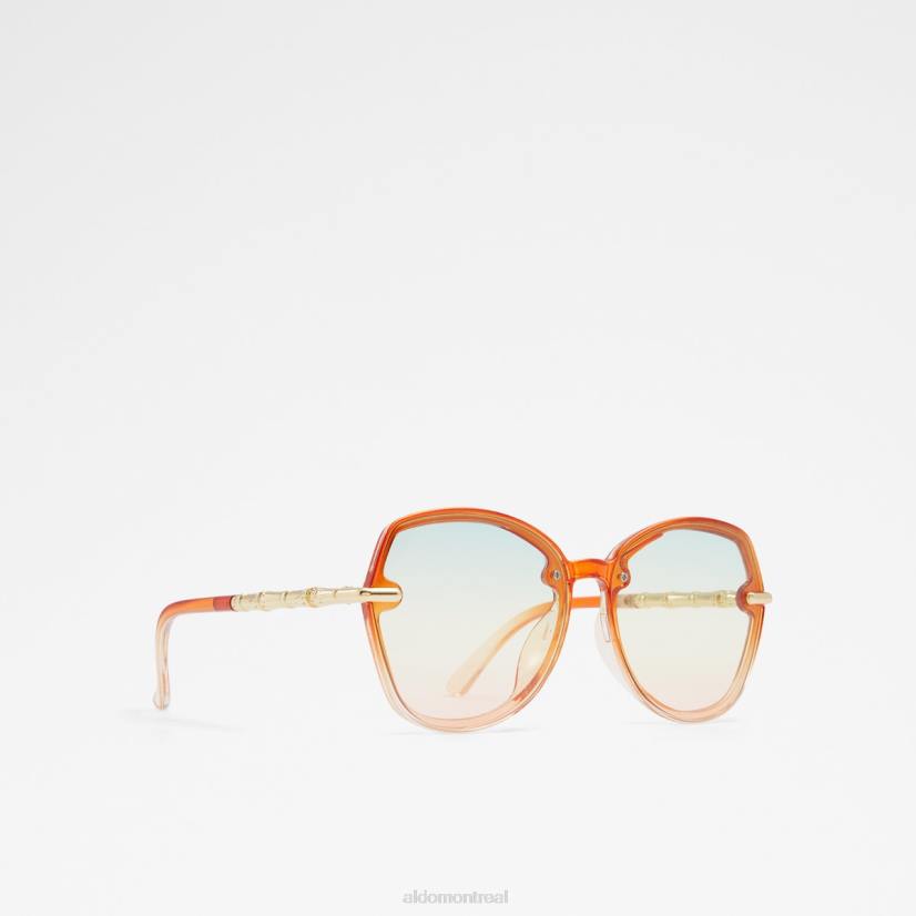 Aldo footwear sale VD8R10535 Aldo lunettes de soleil rondes cortegaca orange clair à la mode