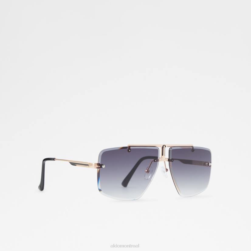 Aldo footwear sale VD8R11275 Aldo lunettes de soleil multi silikatu noir-or mode
