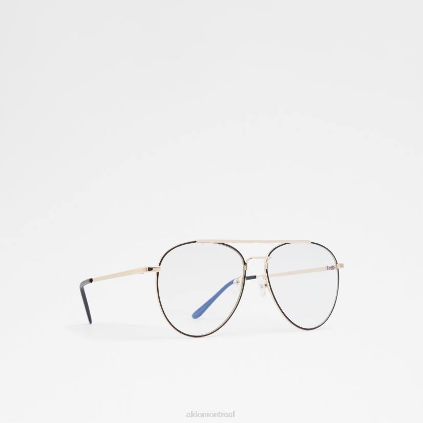 Aldo footwear sale VD8R11300 Aldo lunettes de soleil aviateur epinel noir-or multi mode