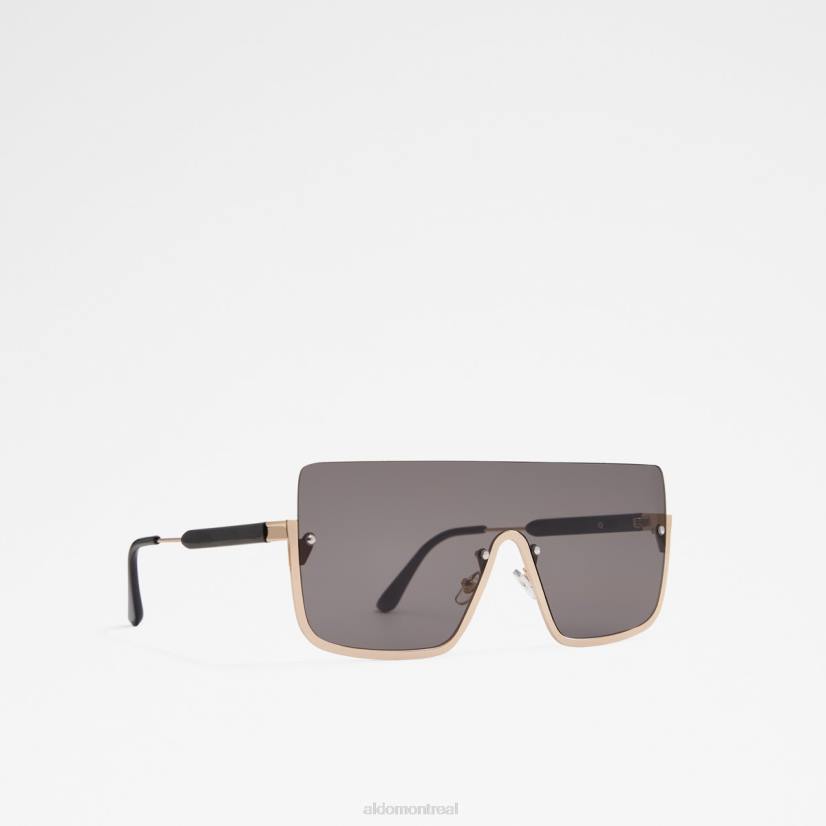 Aldo footwear sale VD8R4135 Aldo lunettes de soleil à bouclier Danet multi-mode noir-or