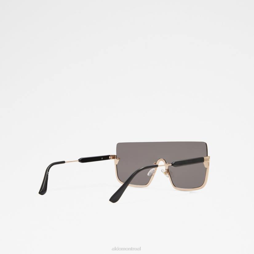 Aldo footwear sale VD8R4135 Aldo lunettes de soleil à bouclier Danet multi-mode noir-or