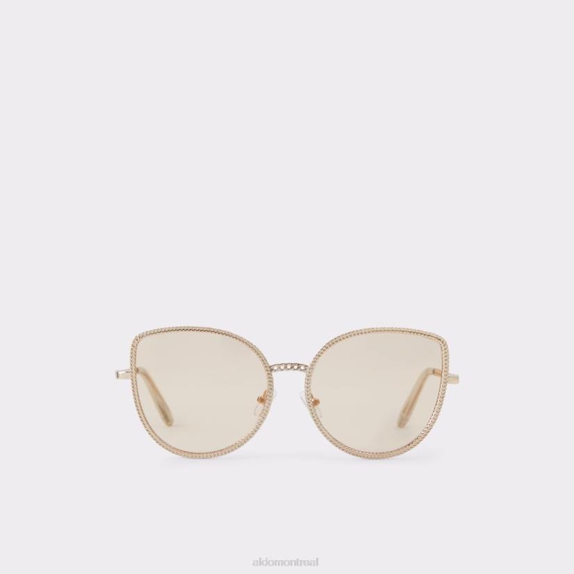 Aldo france VD8R10506 Aldo kedira lunettes de soleil œil de chat mode or
