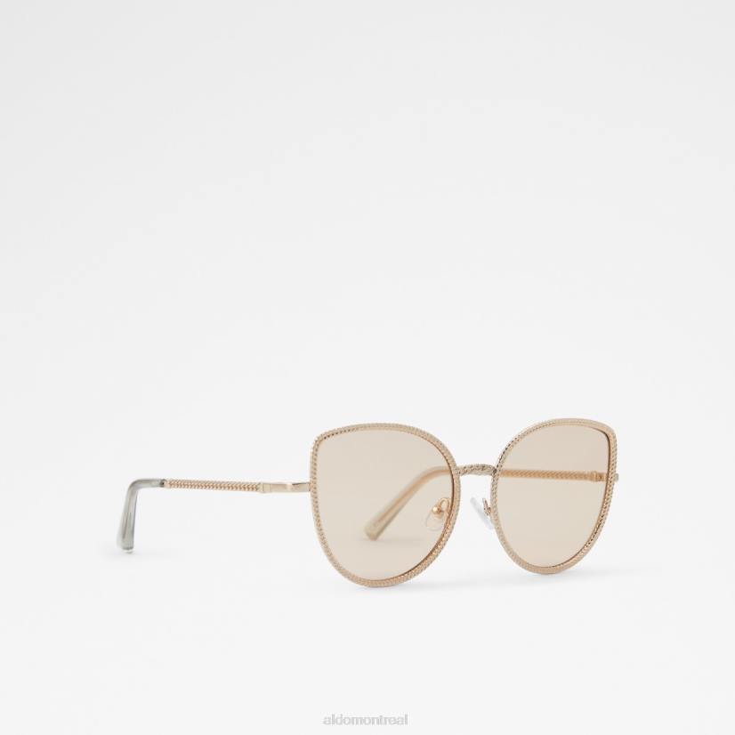 Aldo france VD8R10506 Aldo kedira lunettes de soleil œil de chat mode or