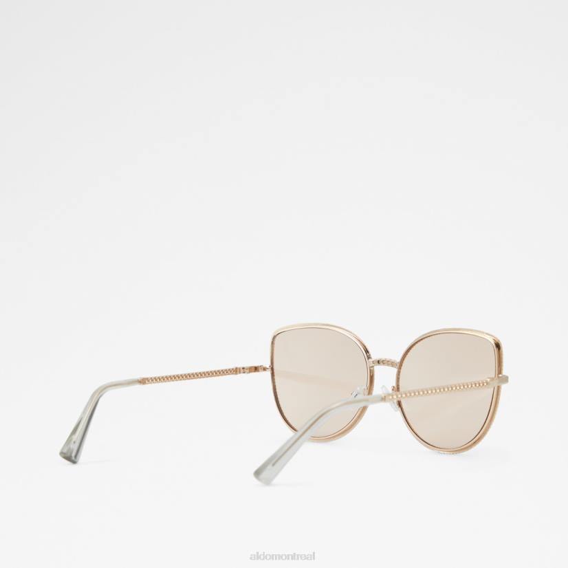 Aldo france VD8R10506 Aldo kedira lunettes de soleil œil de chat mode or