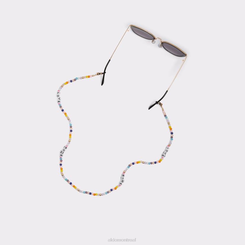 Aldo france VD8R4116 Aldo badge lunettes de soleil chaîne mode brillant multi