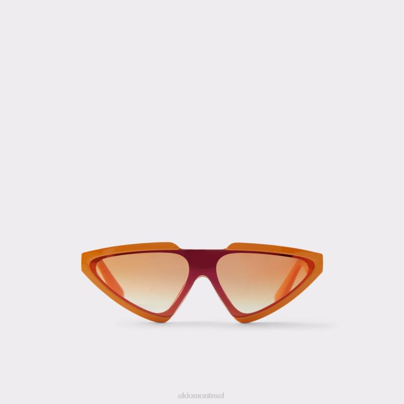 Aldo france chaussures homme VD8R4323 Aldo cararia bouclier des lunettes de soleil mode orange