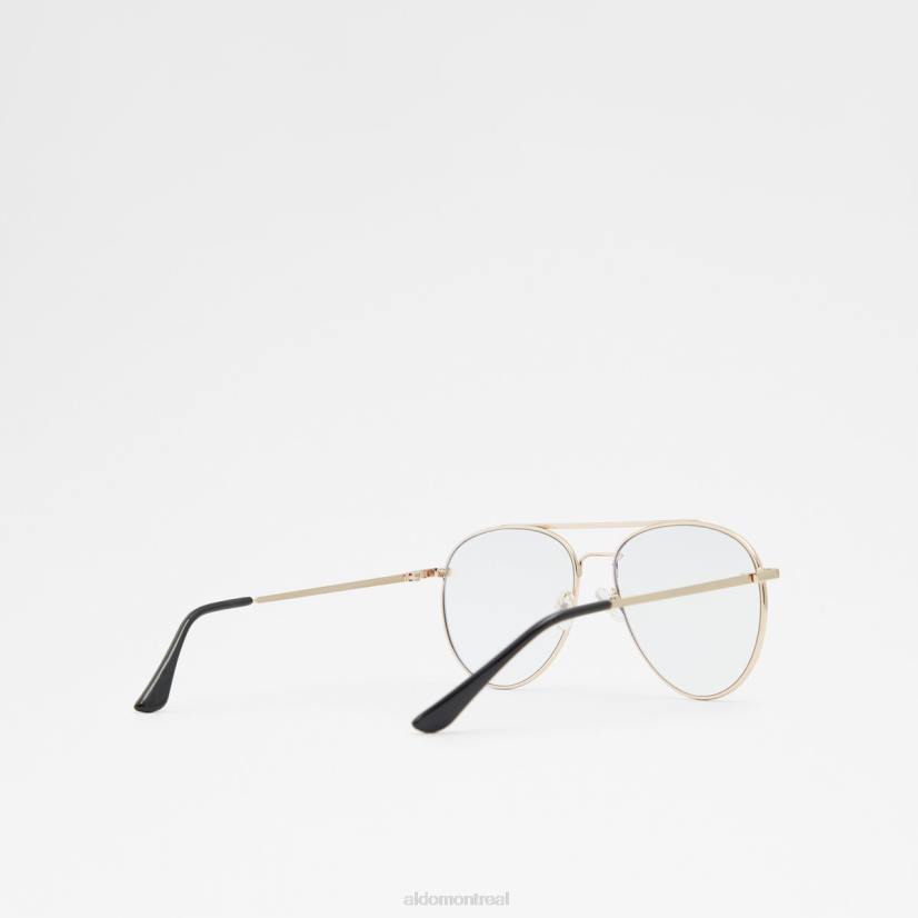 Aldo france sac VD8R4792 Aldo lunettes de soleil aviateur multi epinel noir-or mode