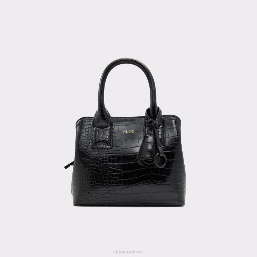 Aldo footwear VD8R3744 Aldo Sac à poignée supérieure adaemas noir à la mode, nouvel arrivage