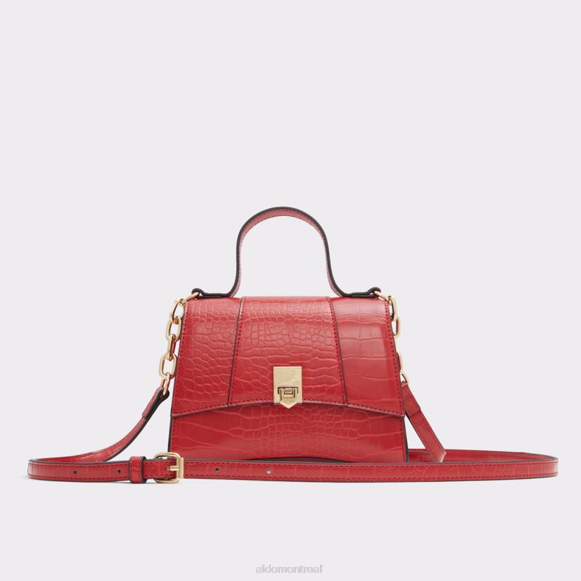 Aldo footwear VD8R3754 Aldo Sac à poignée supérieure attunga rouge à la mode, nouvel arrivage