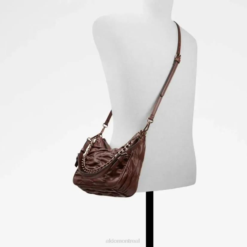 Aldo footwear VD8R5264 Aldo Acera sac à main pour femme sac à bandoulière mode marron foncé