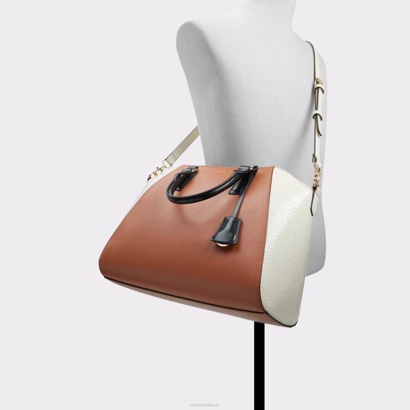 Aldo footwear sale VD8R3750 Aldo Sac cartable Halaberiell noir multi mode nouveauté