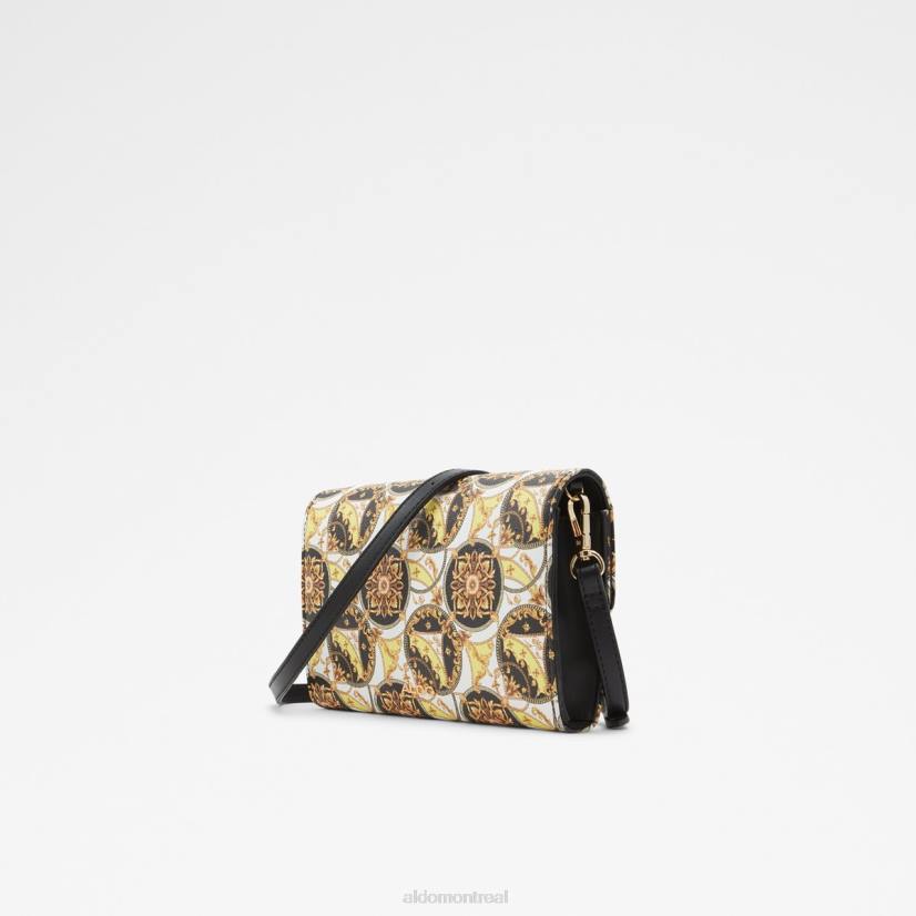 Aldo footwear sale VD8R3820 Aldo portefeuille caenia multi mode noir-or