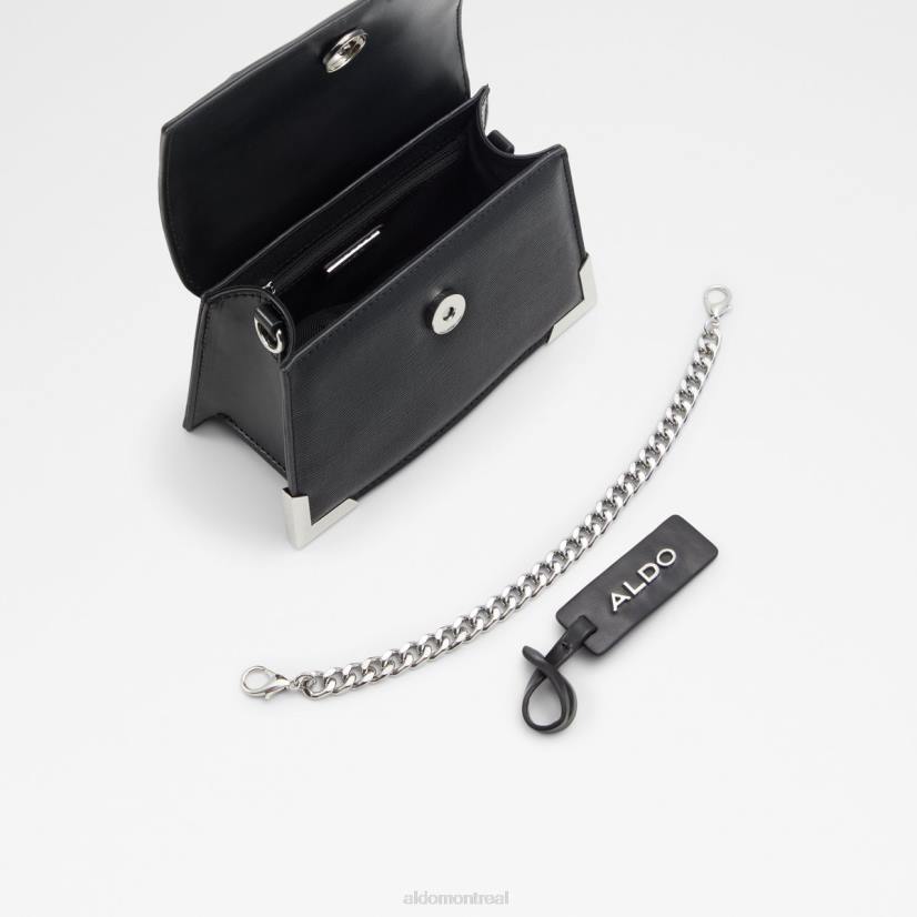 Aldo footwear sale VD8R3895 Aldo sac noir à poignée supérieure en pythonia épuisé