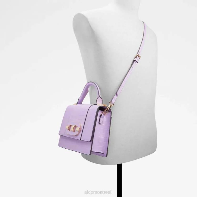 Aldo footwear sale VD8R6070 Aldo enondario sac à main femme poignée supérieure violet foncé mode