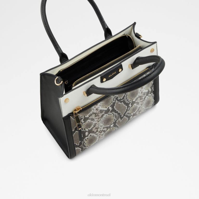 Aldo footwear sale VD8R7555 Aldo sac cabas eliralle noir-blanc mode