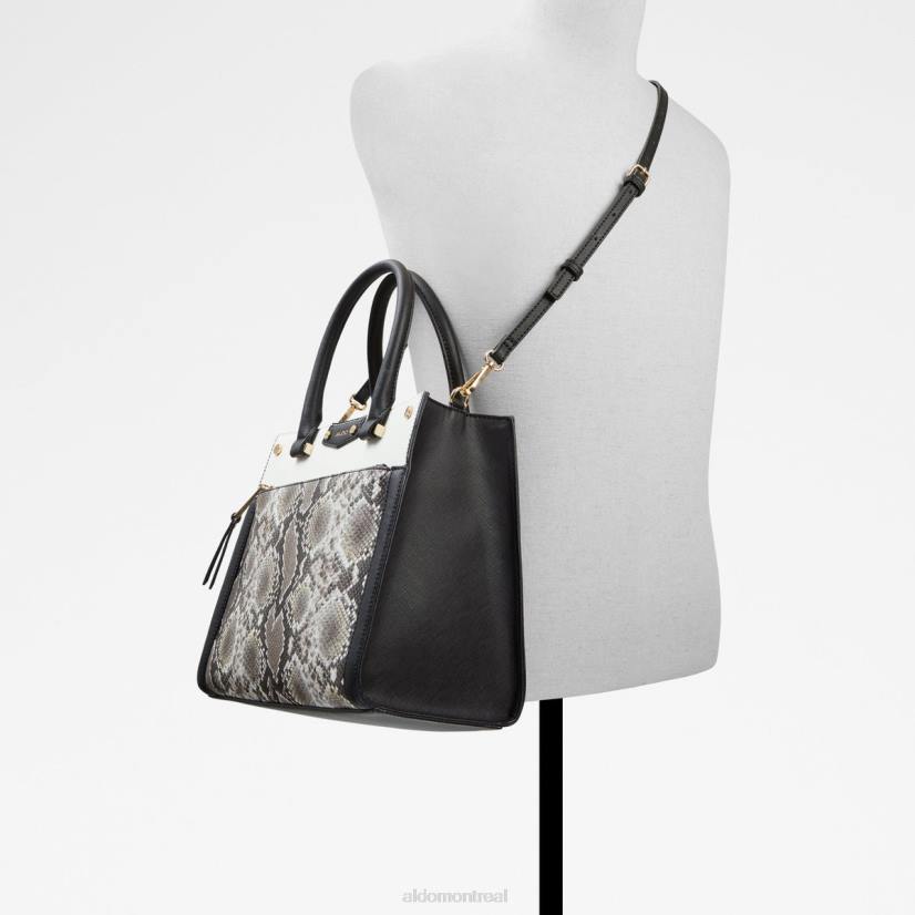 Aldo footwear sale VD8R7555 Aldo sac cabas eliralle noir-blanc mode