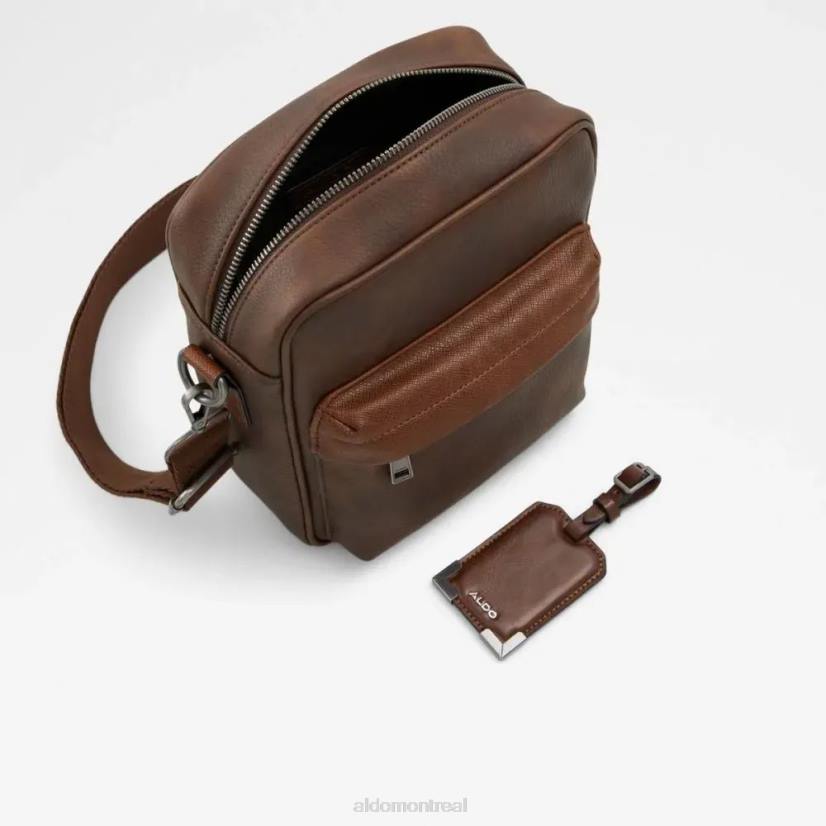 Aldo france sac VD8R6477 Aldo woebard sac à main homme cross body fashion marron