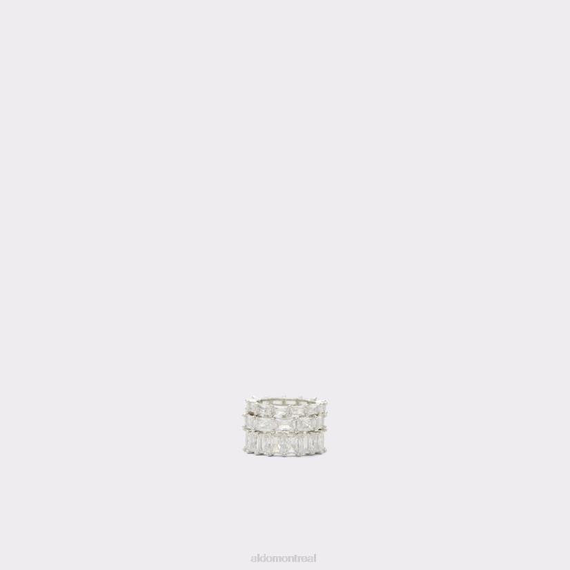 Aldo footwear VD8R10139 Aldo Nouveauté bague Glenferrie mode argent-clair multi