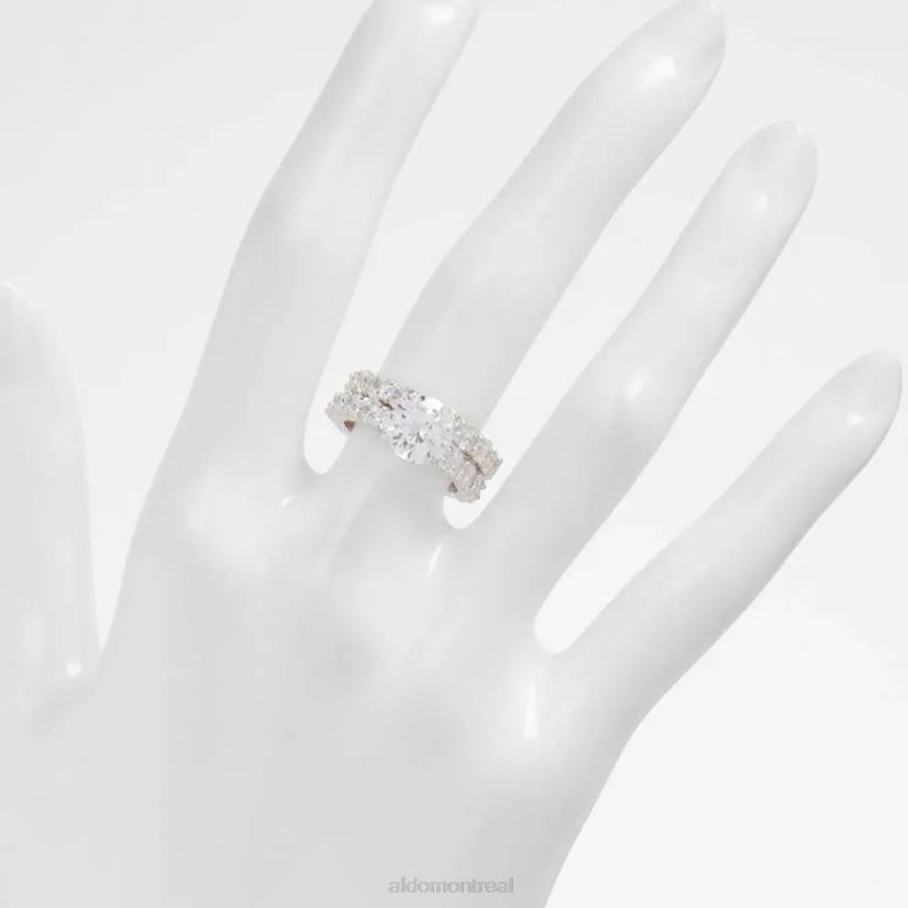 Aldo footwear VD8R6264 Aldo Bagues multi-plagens argent/clair, accessoires pour femmes, à la mode