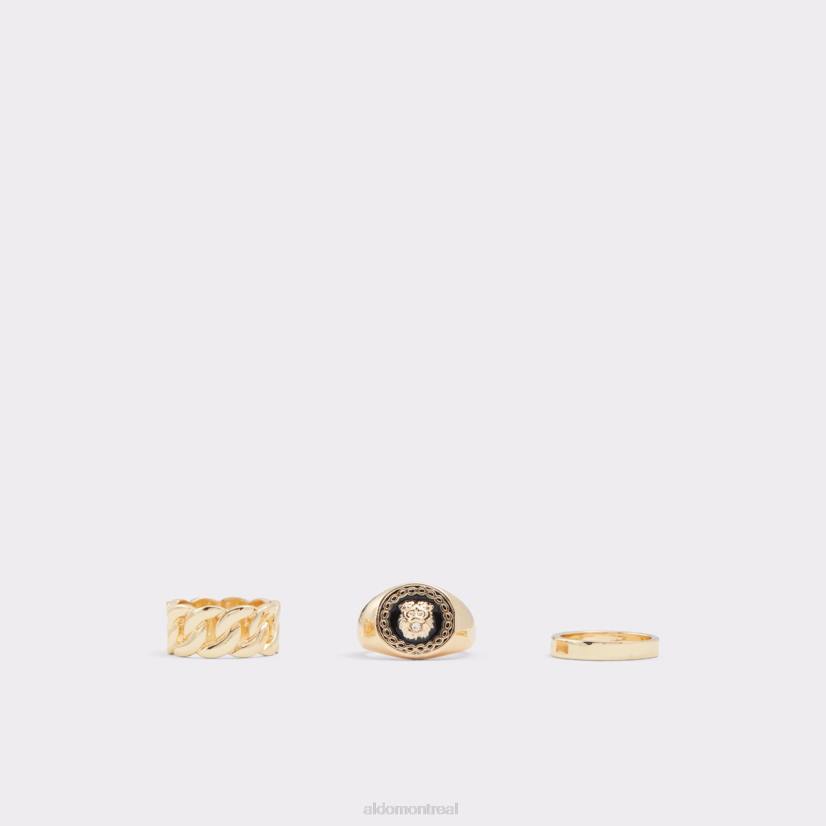 Aldo france VD8R10216 Aldo malheur bague noir-or multi mode