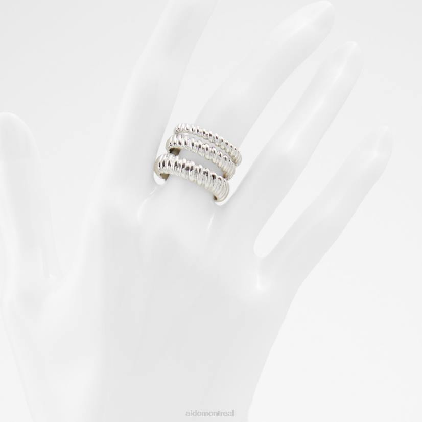 Aldo france VD8R10471 Aldo Bagues multi-doigts acardotlan en argent à la mode