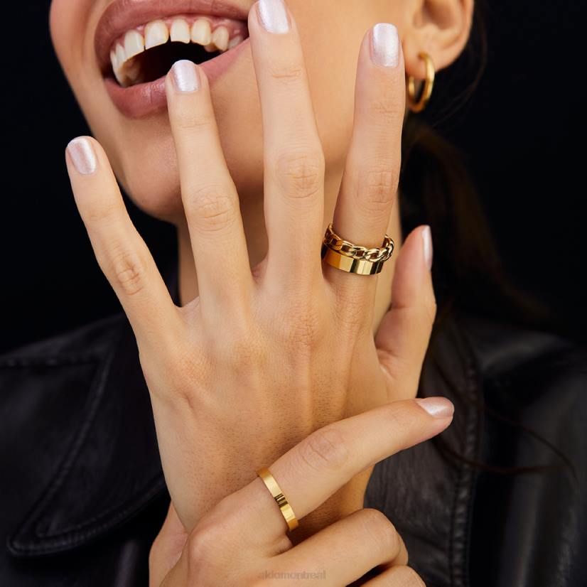 Aldo france VD8R4096 Aldo bague nerratram en or à la mode