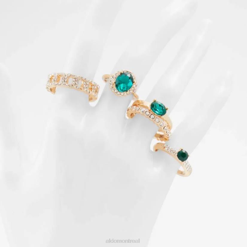 Aldo france VD8R6246 Aldo crohatlan accessoires femme bagues vert foncé mode