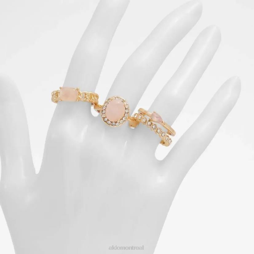 Aldo france chaussures homme VD8R6228 Aldo manaberel mode accessoires femme bagues rose clair