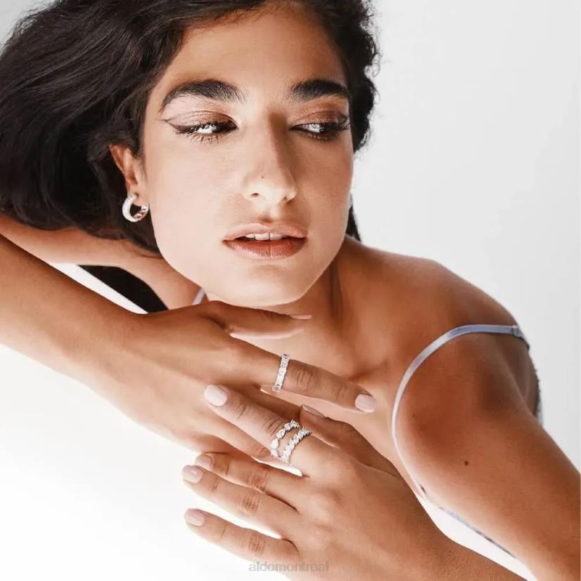 Aldo france sac VD8R5357 Aldo Bague mode argent/clair multi briolette accessoires pour femmes