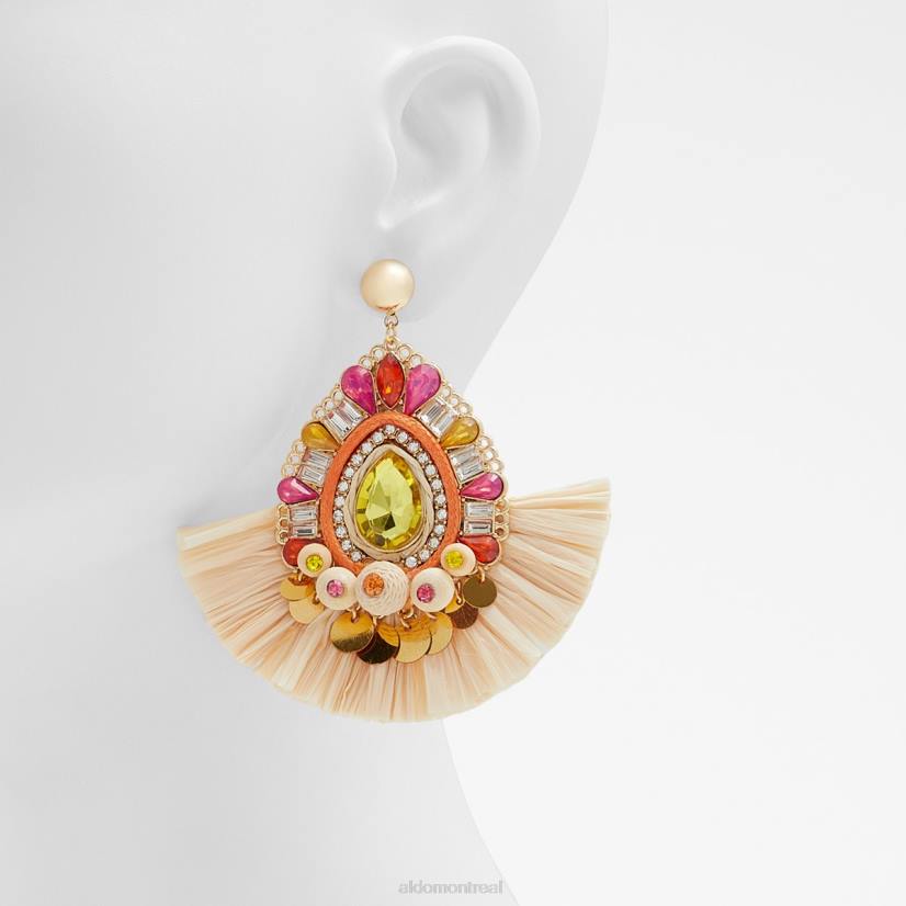 Aldo footwear VD8R4184 Aldo Boucles d\'oreilles lustre kolan multicolores, lumineuses, dernière chance, à la mode