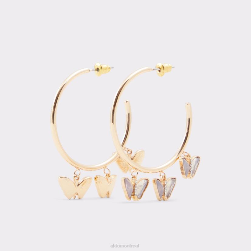 Aldo footwear sale VD8R4345 Aldo boucles d'oreilles mode dernière chance kendra doré-transparent multi