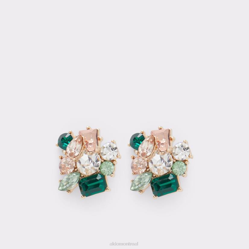 Aldo france VD8R10121 Aldo dernière chance minimalamoco boucles d'oreilles mode vert
