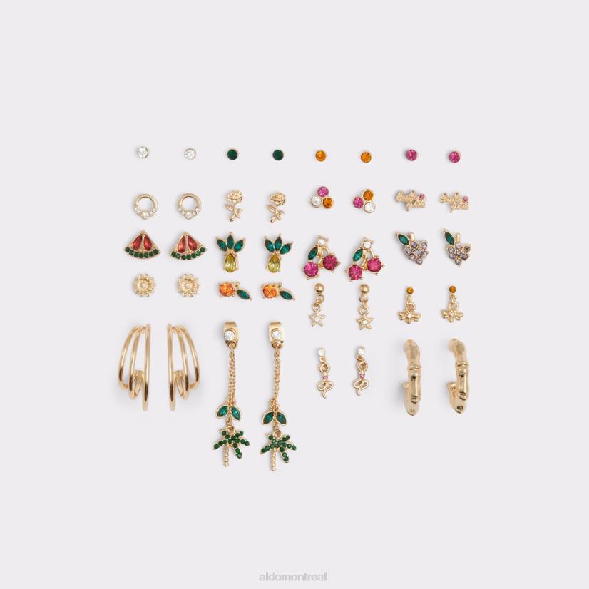 Aldo france VD8R10636 Aldo Boucles d'oreilles ybilar brillantes multi dernière chance, mode