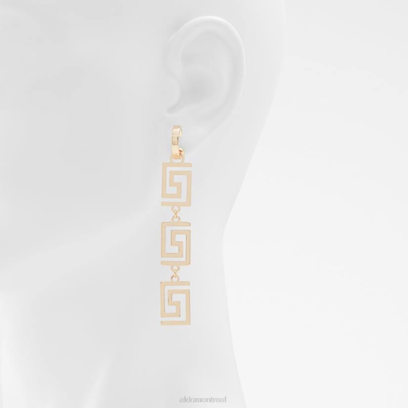 Aldo france VD8R4346 Aldo boucles d\'oreilles Frywen en or à la mode