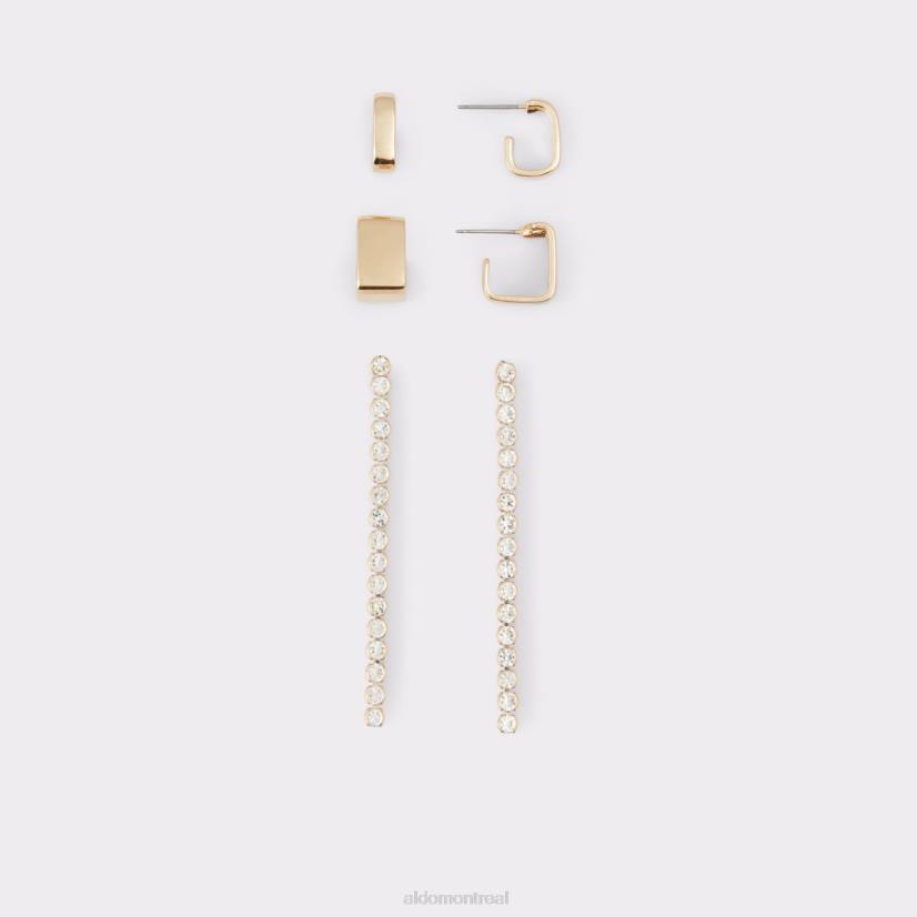 Aldo france chaussures homme VD8R10338 Aldo dernière chance wiciclya-w boucles d'oreilles doré-clair multi mode