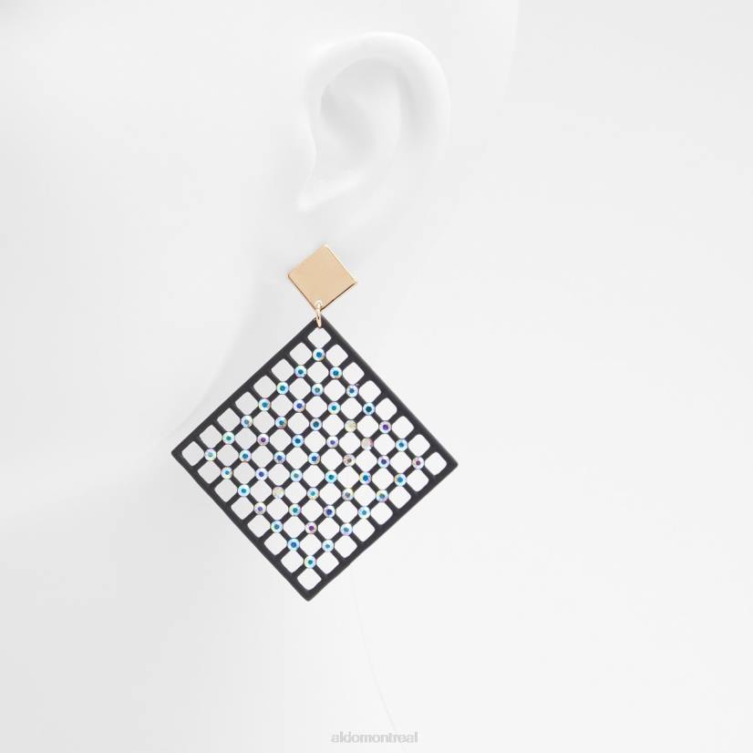 Aldo france chaussures homme VD8R10488 Aldo boucles d\'oreilles meshuri dernière chance noir-or multi mode