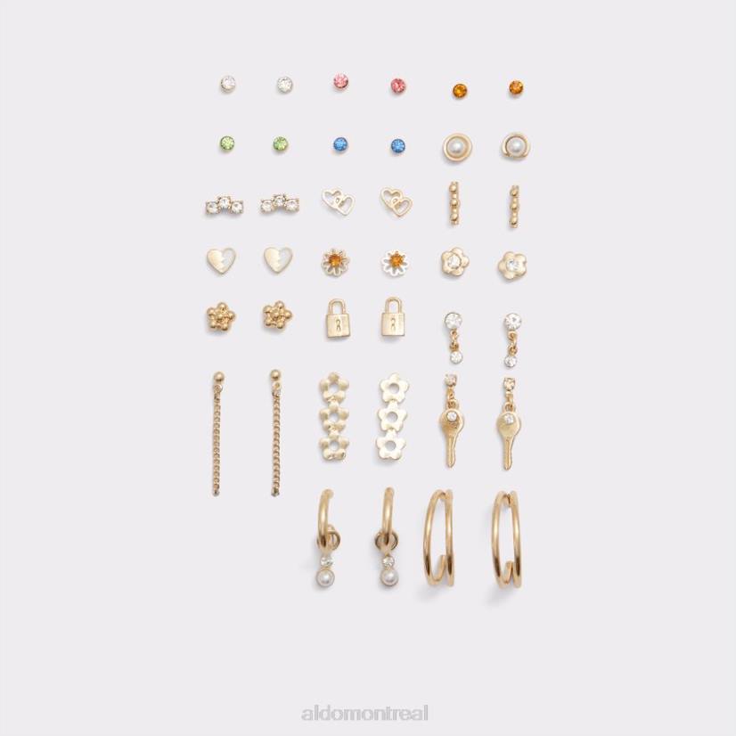 Aldo france chaussures homme VD8R1138 Aldo fleur mode doré-clair multi