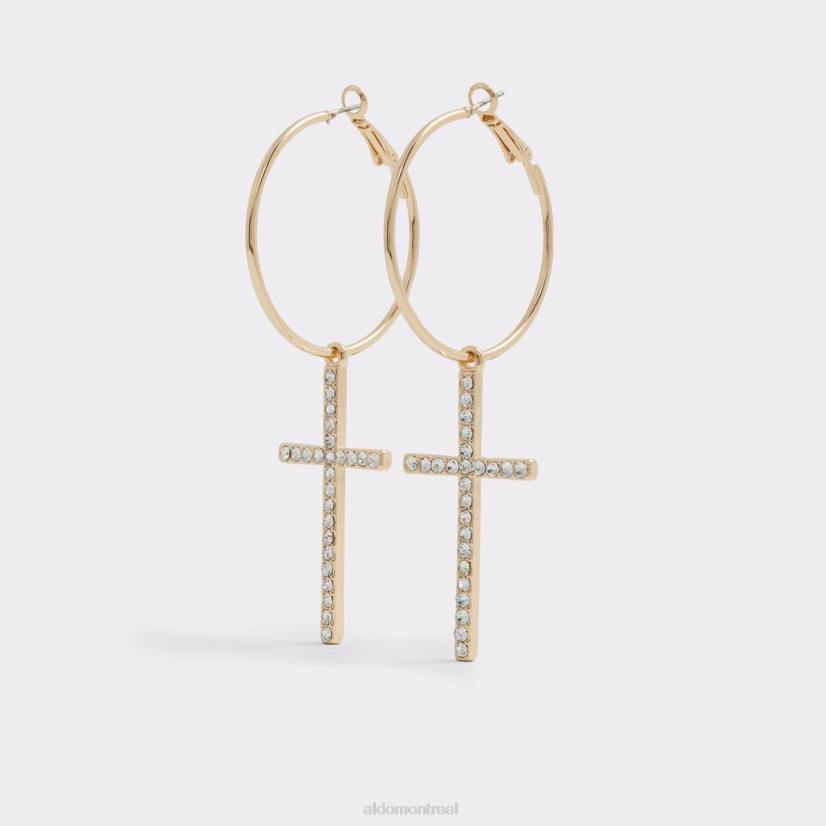 Aldo france sac VD8R10252 Aldo boucles d'oreilles créoles anedeb multi dernière chance dorées et transparentes mode