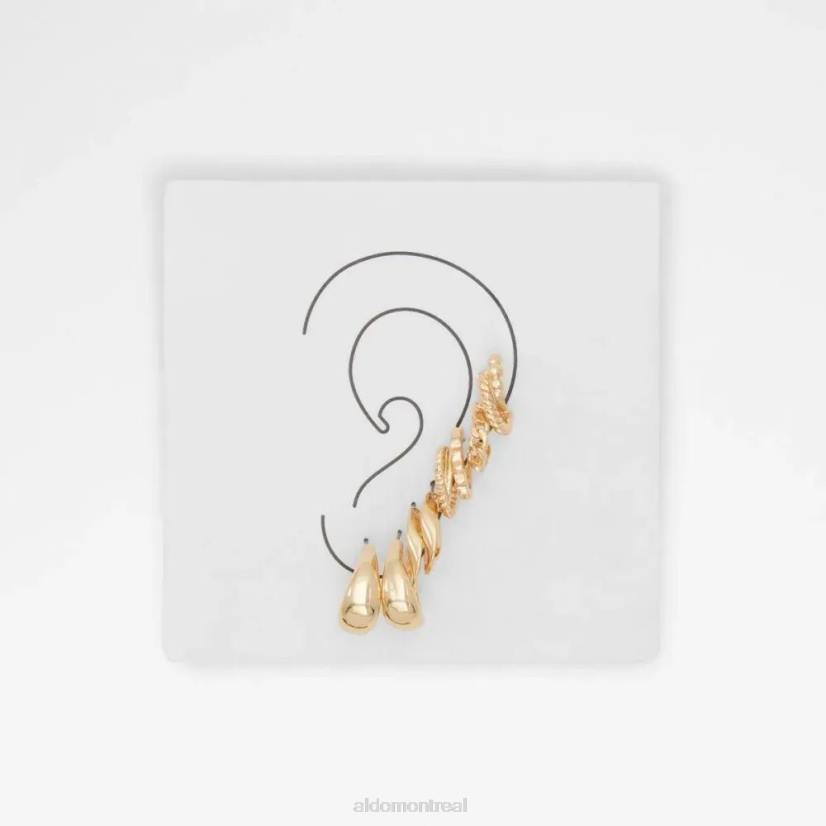 Aldo france sac VD8R5392 Aldo kaarina accessoires pour femmes boucles d'oreilles mode or