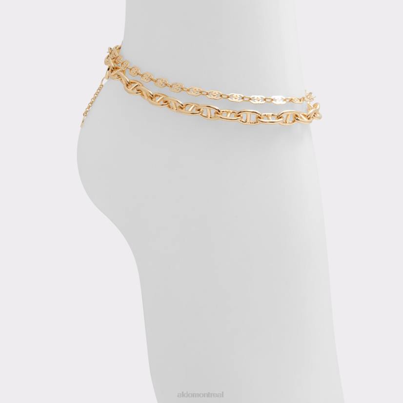 Aldo footwear VD8R10574 Aldo bracelet de cheville coolbiniaa en or