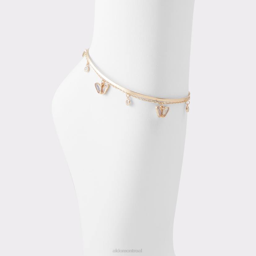 Aldo footwear sale VD8R10510 Aldo bracelet de cheville eledena multi fashion doré et transparent