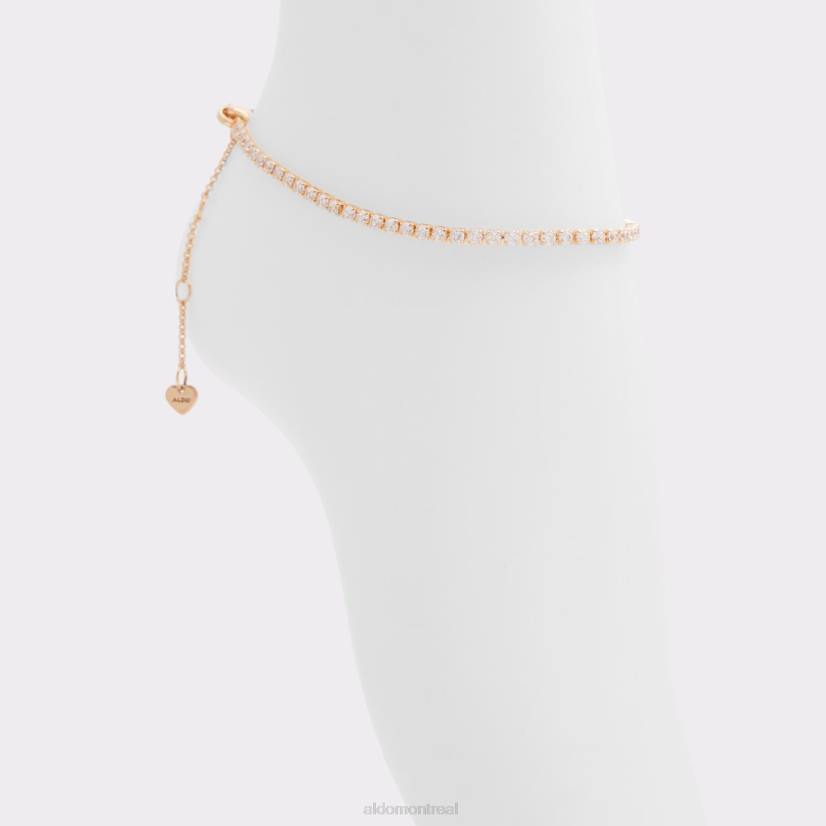 Aldo footwear sale VD8R10580 Aldo bracelet de cheville fashion multi darmeraa doré et transparent