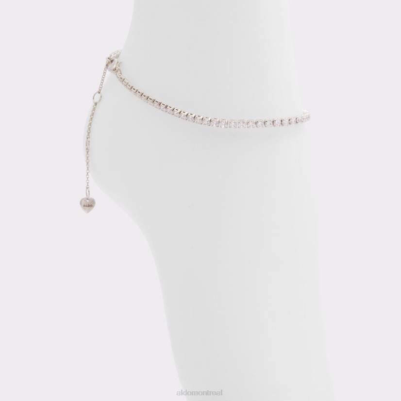 Aldo footwear sale VD8R4355 Aldo darmeraa bracelet de cheville mode argent-clair multi