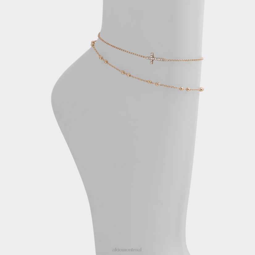 Aldo france chaussures homme VD8R10568 Aldo amilmaviel bracelet de cheville doré-clair multi fashion